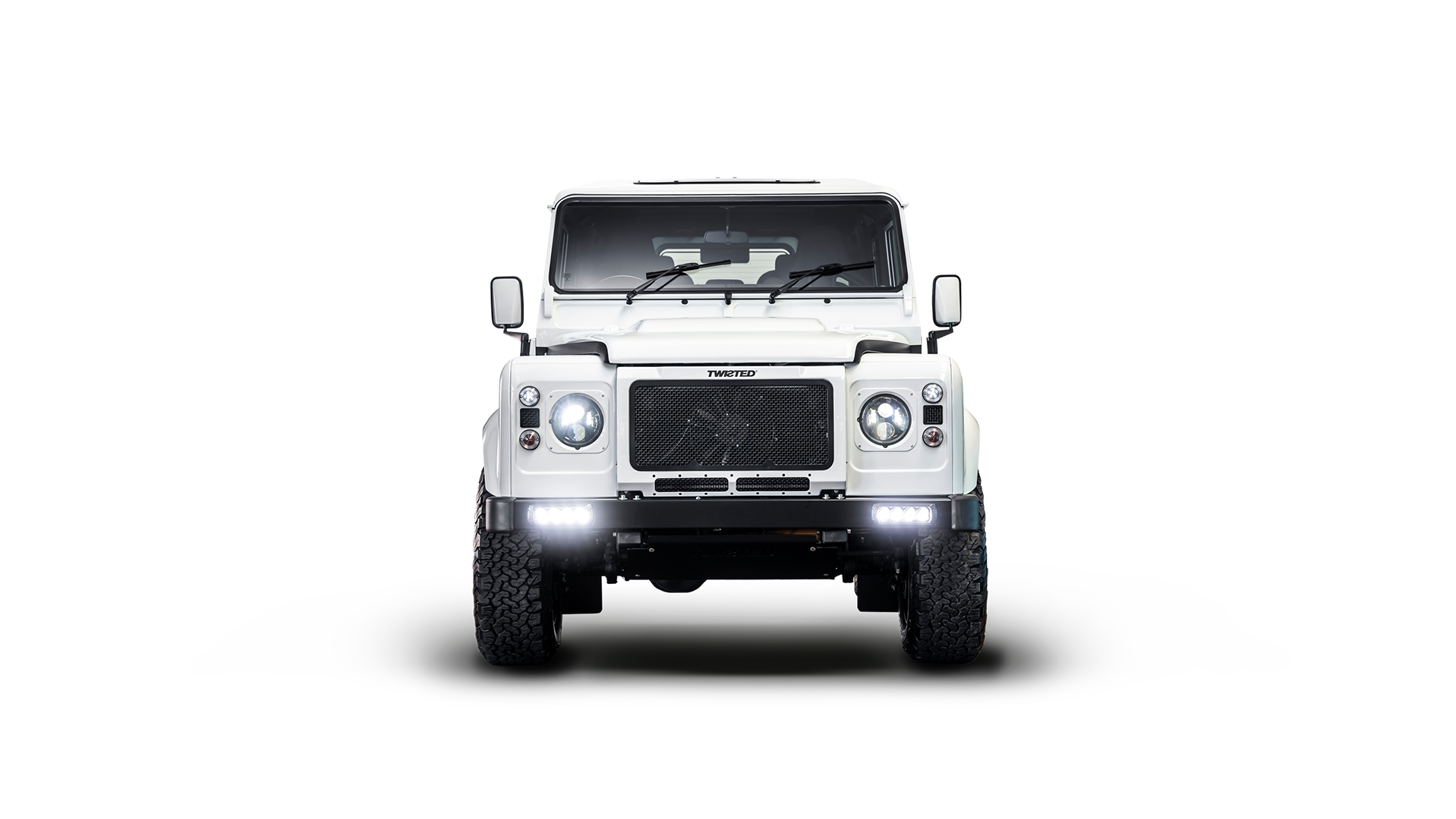 White TVS Front
