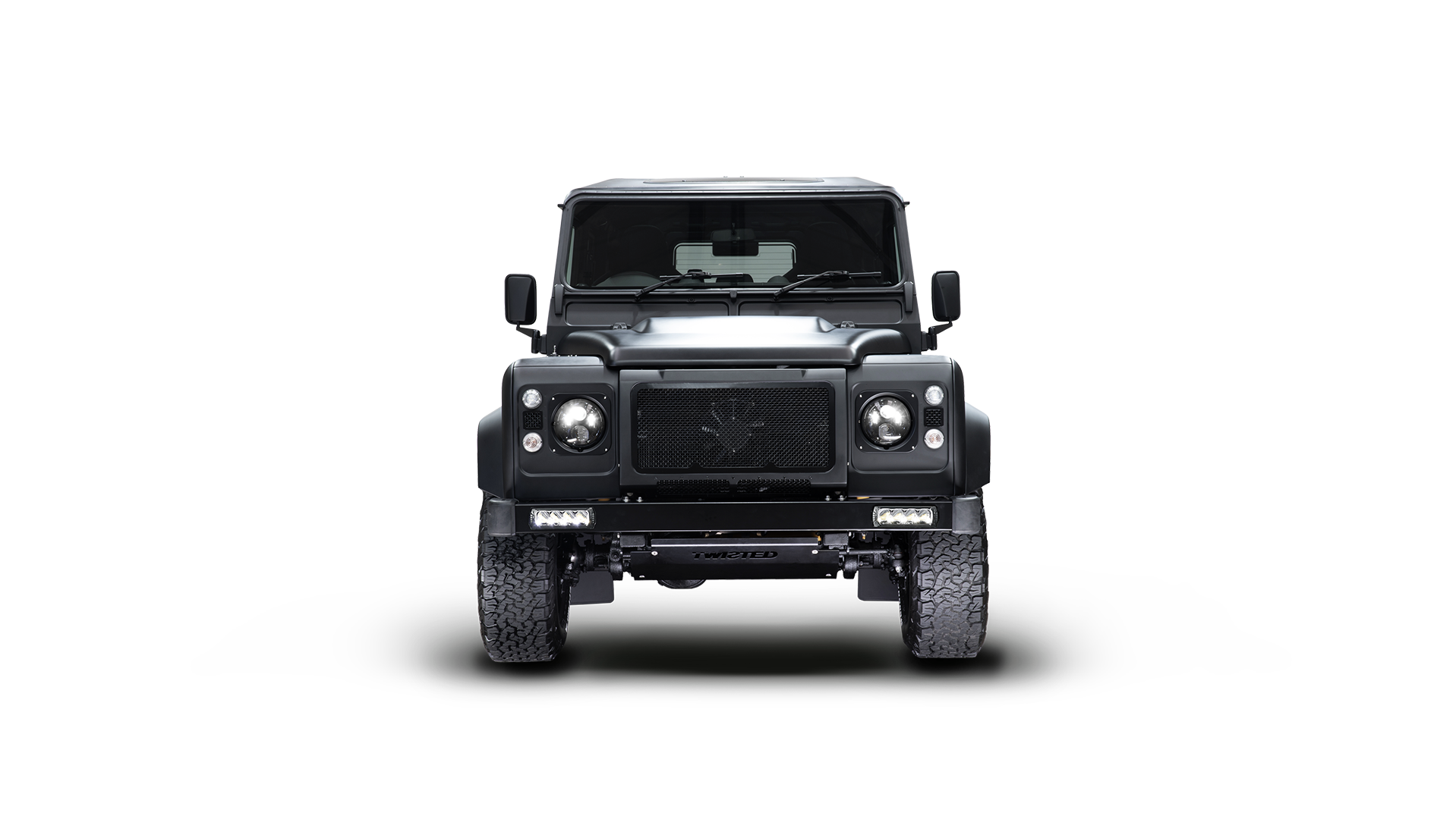 Black TVS Front