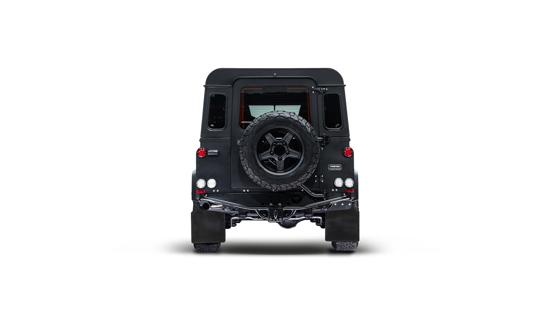 Black TVS Rear