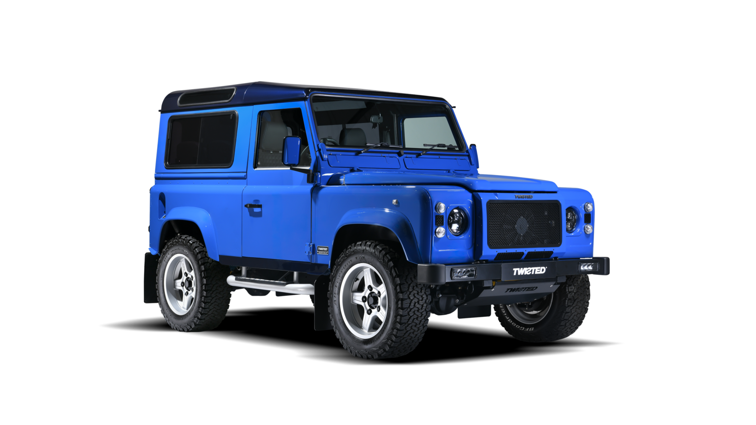Santorini Blue Front Three Qtr