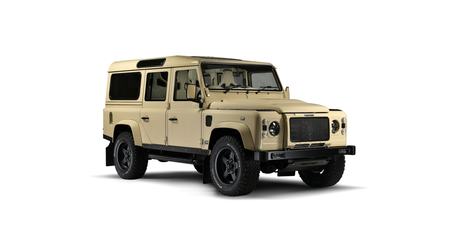 Master Defender Front Qtr