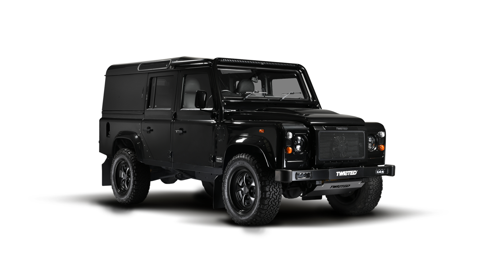 Black 110 Front 3 Qtr Cut Out