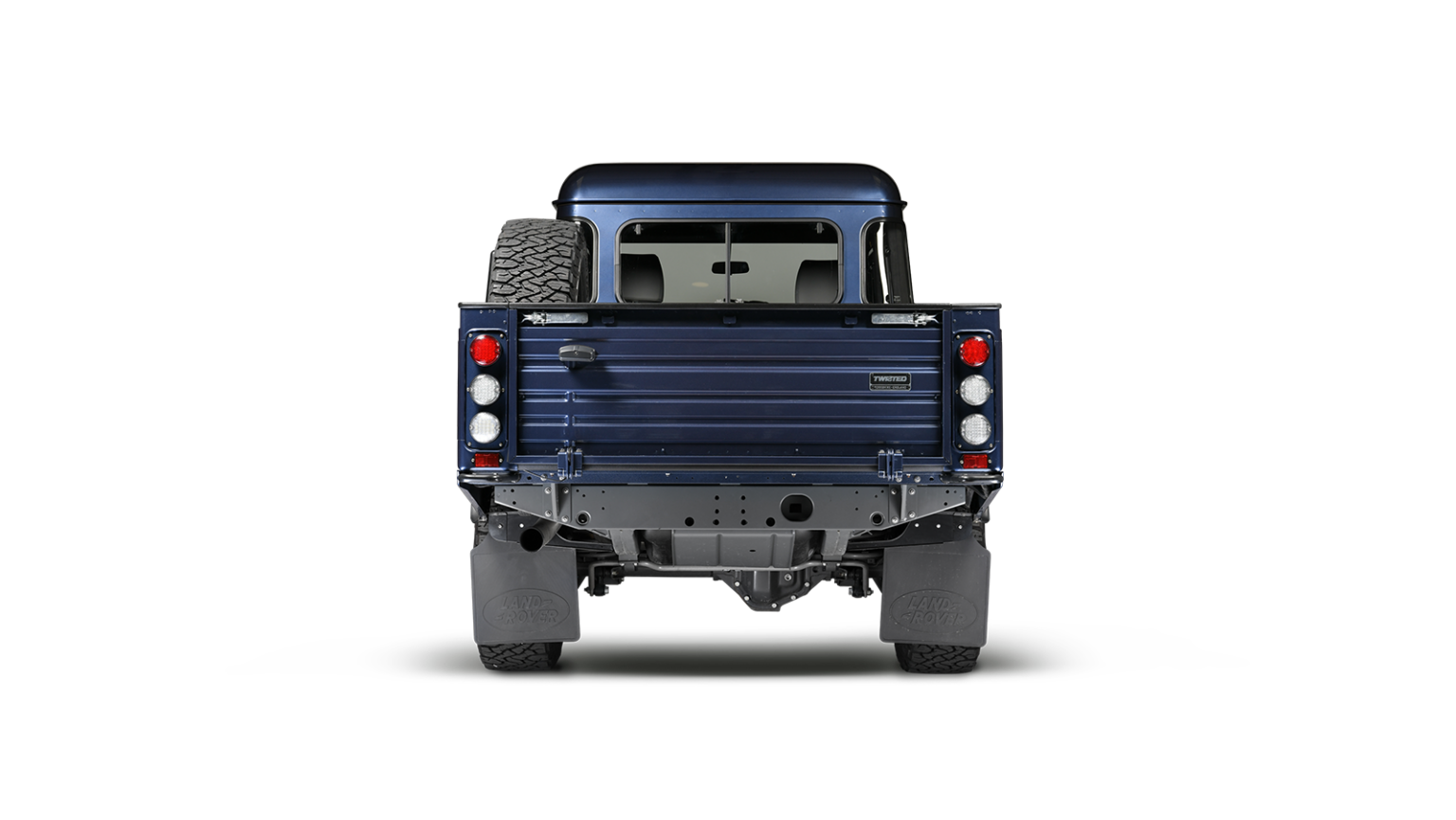 T130 Blue Pickup Rear