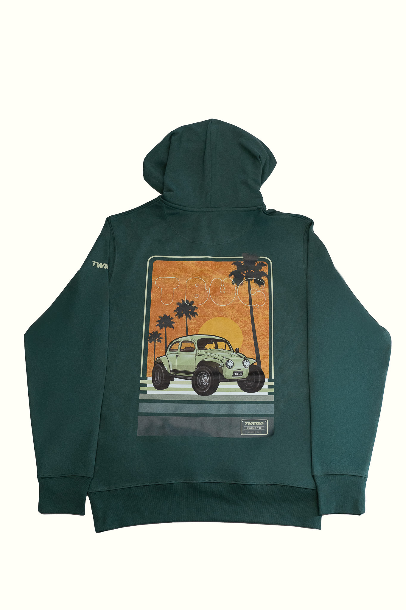 Twisted TBug Hoodie - Green - Limited Edition