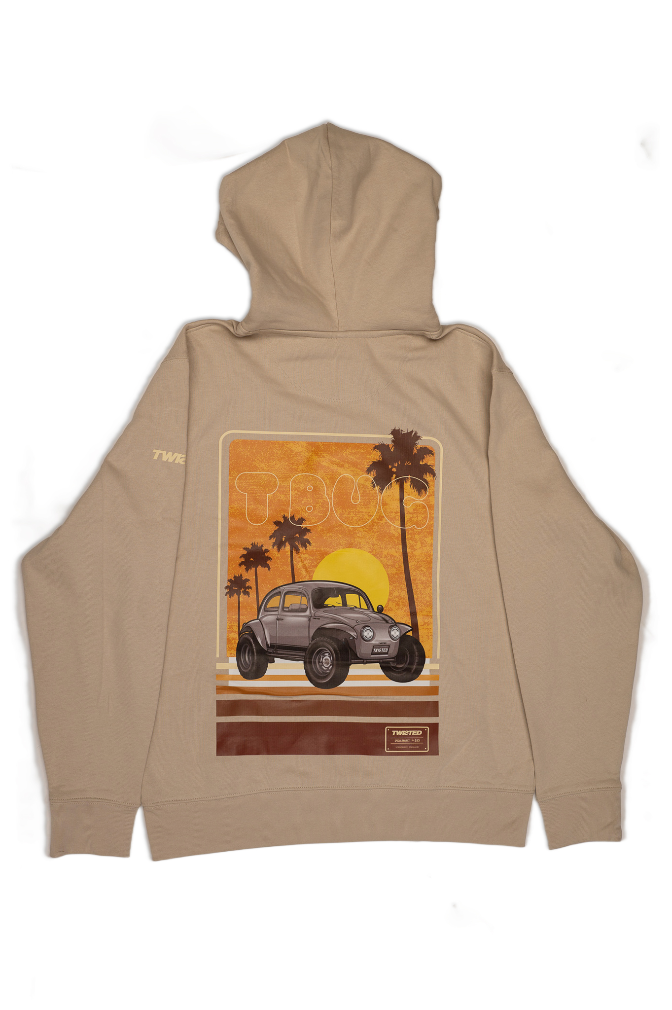 Twisted TBug Hoodie - Taupe - Limited Edition