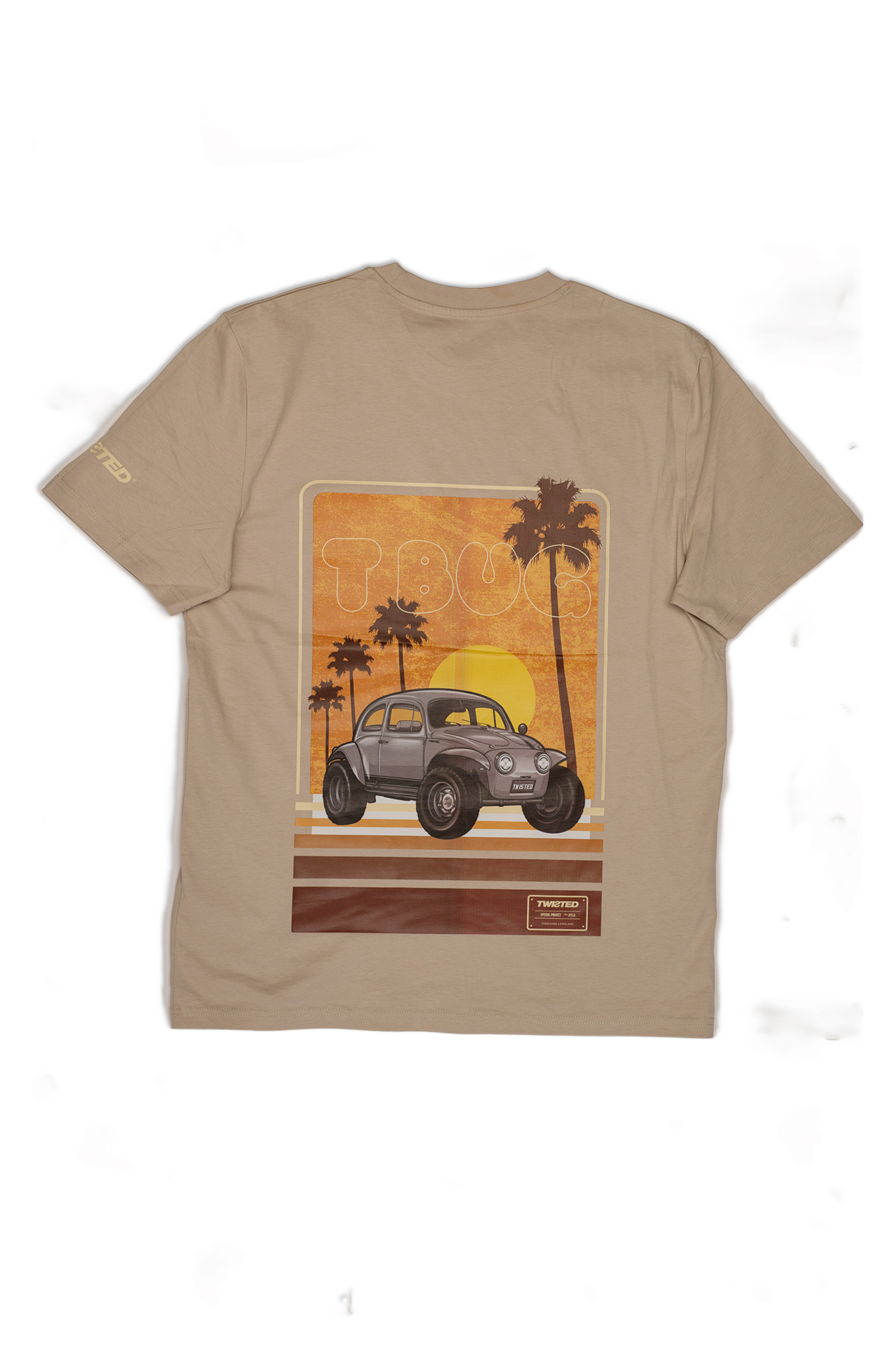 Twisted TBug T-shirt - Taupe - Limited Edition